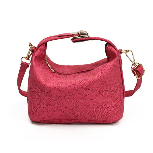Flower Pattern Shoulder Bag