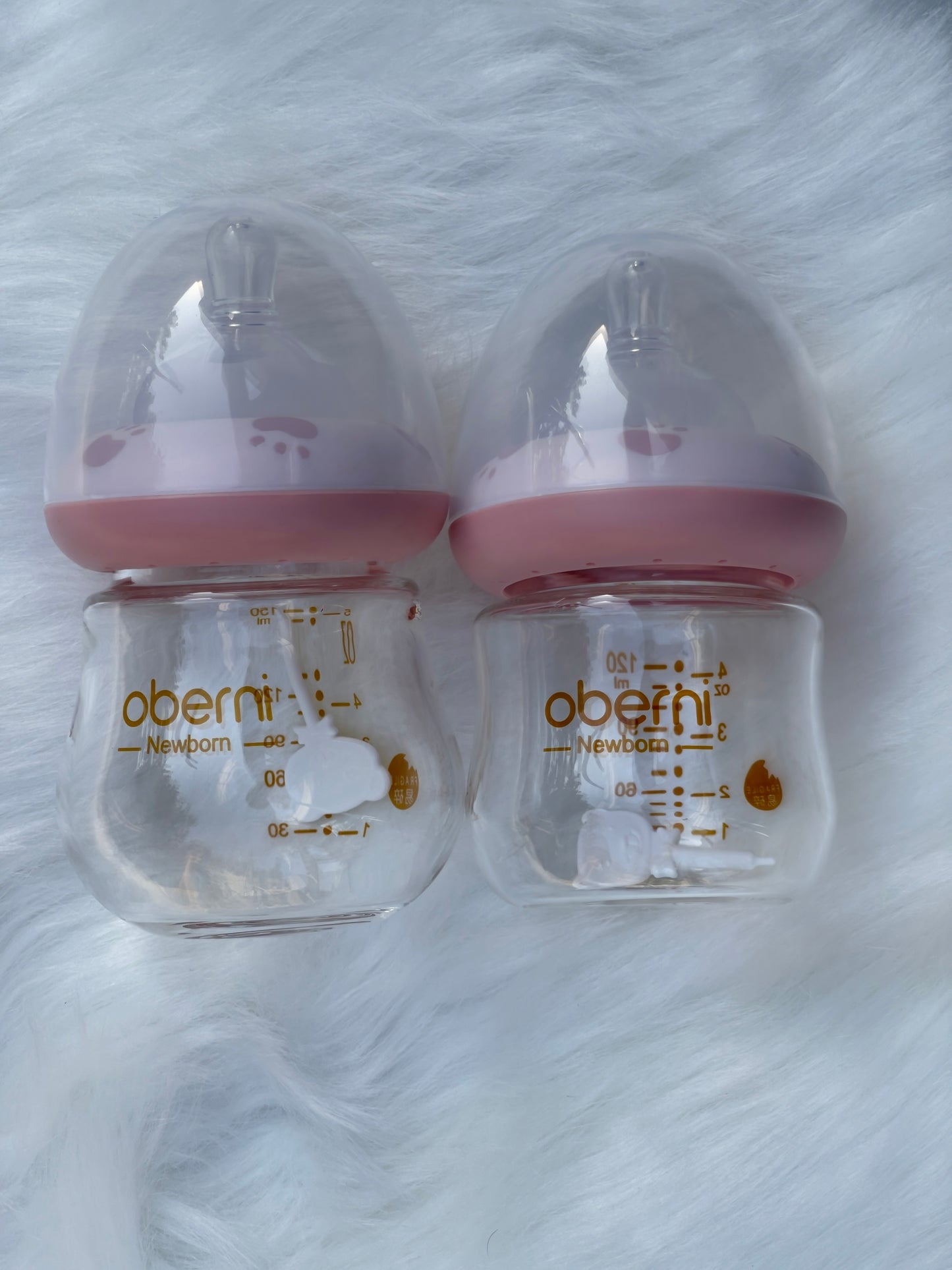 Pink Oberni Newborn Feeder Gift Set