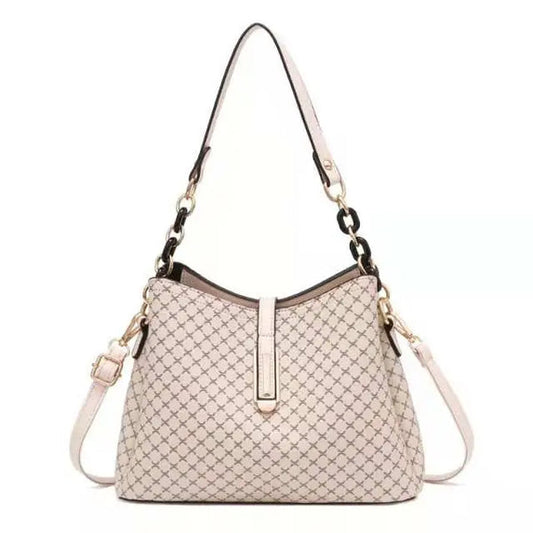Large Capacity Triple Layer PU Leather Shoulder Messenger Bag