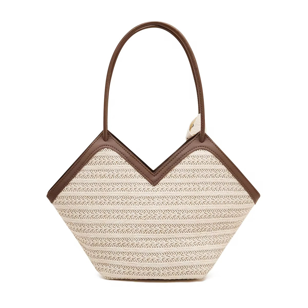 Handmade Woven Large Shoulder travel beach handbag