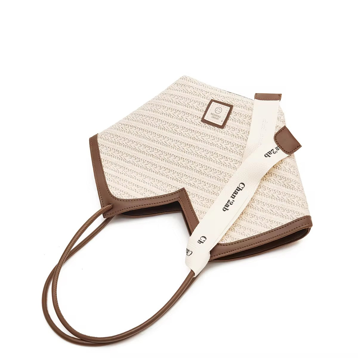 Handmade Woven Large Shoulder travel beach handbag