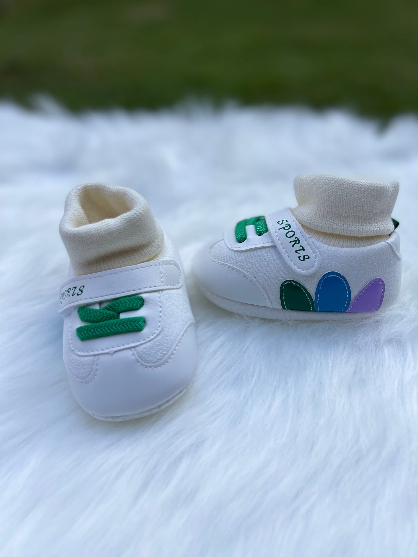 Sports Printed Baby Shoes
