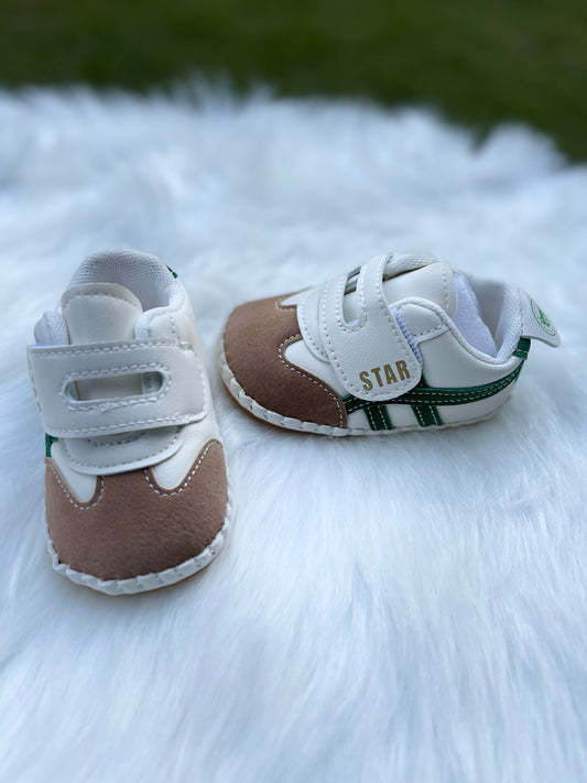 Star Printed Baby Shoes