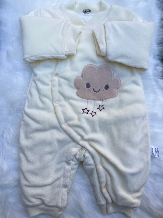 Polyester Cloud Romper