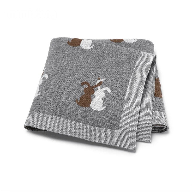 Bunny Baby Swaddle Sheet