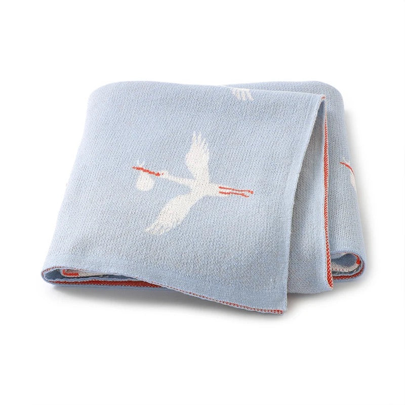 Bird Baby Swaddle Sheet
