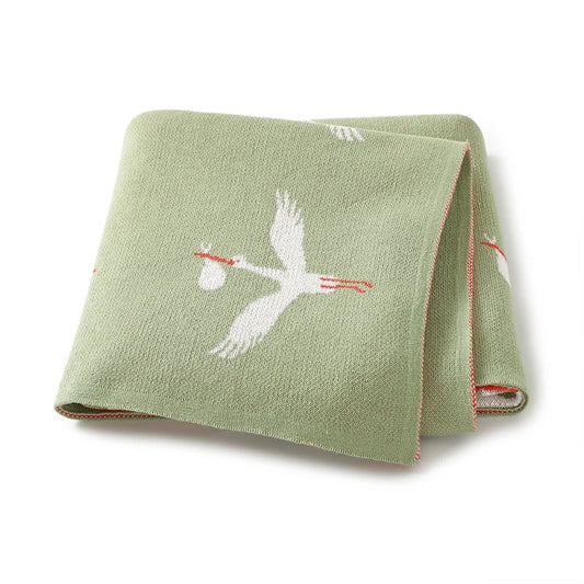 Bird Baby Swaddle Sheet