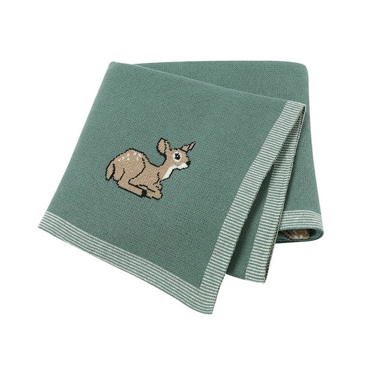 Deer baby Swaddle Sheet