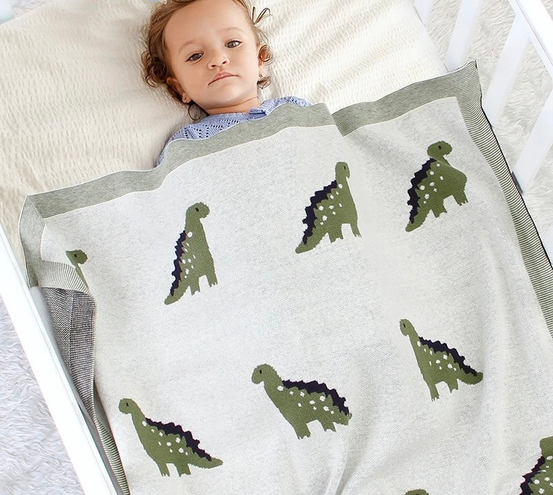 Dino Baby Swaddle Sheet