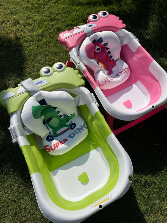 Foldable Crocodile Baby Bath Tub